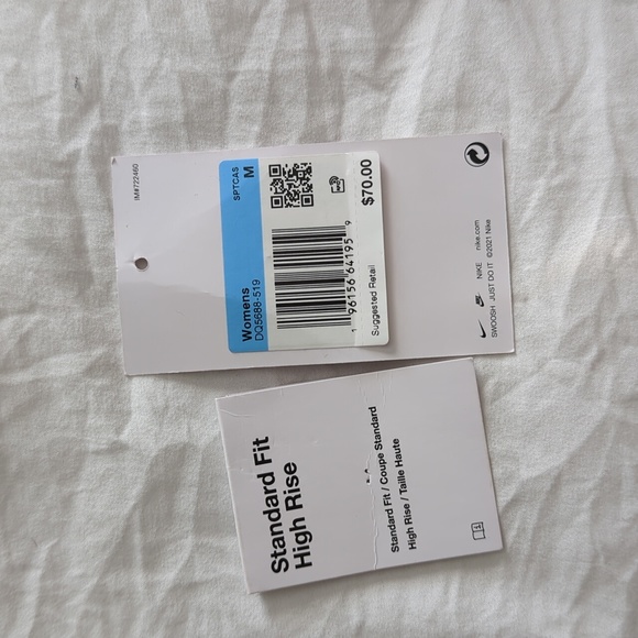 Nike Sweatpants - standard fit high rise lilac color - Picture 6 of 6